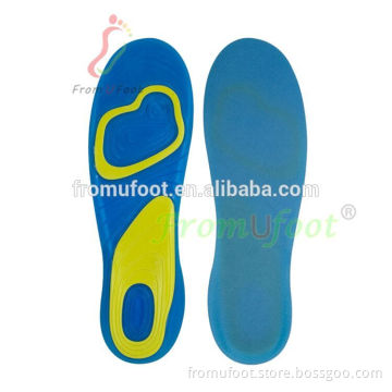 ZRWR14 2016 New design Shock Absorbing Shoe Insoles, Soft Gel Insoles For Shoes